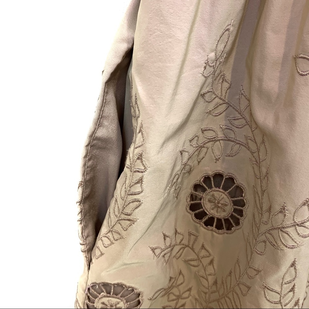 BCBGMaxAzria Iridescent Rose Guipure Floral Dress - Picture 8 of 8